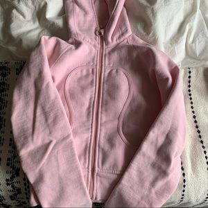 pink lululemon scuba hoodie